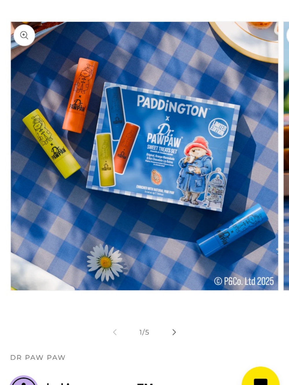 Paddington™ x Dr.PAWPAW Sweet Treats Set